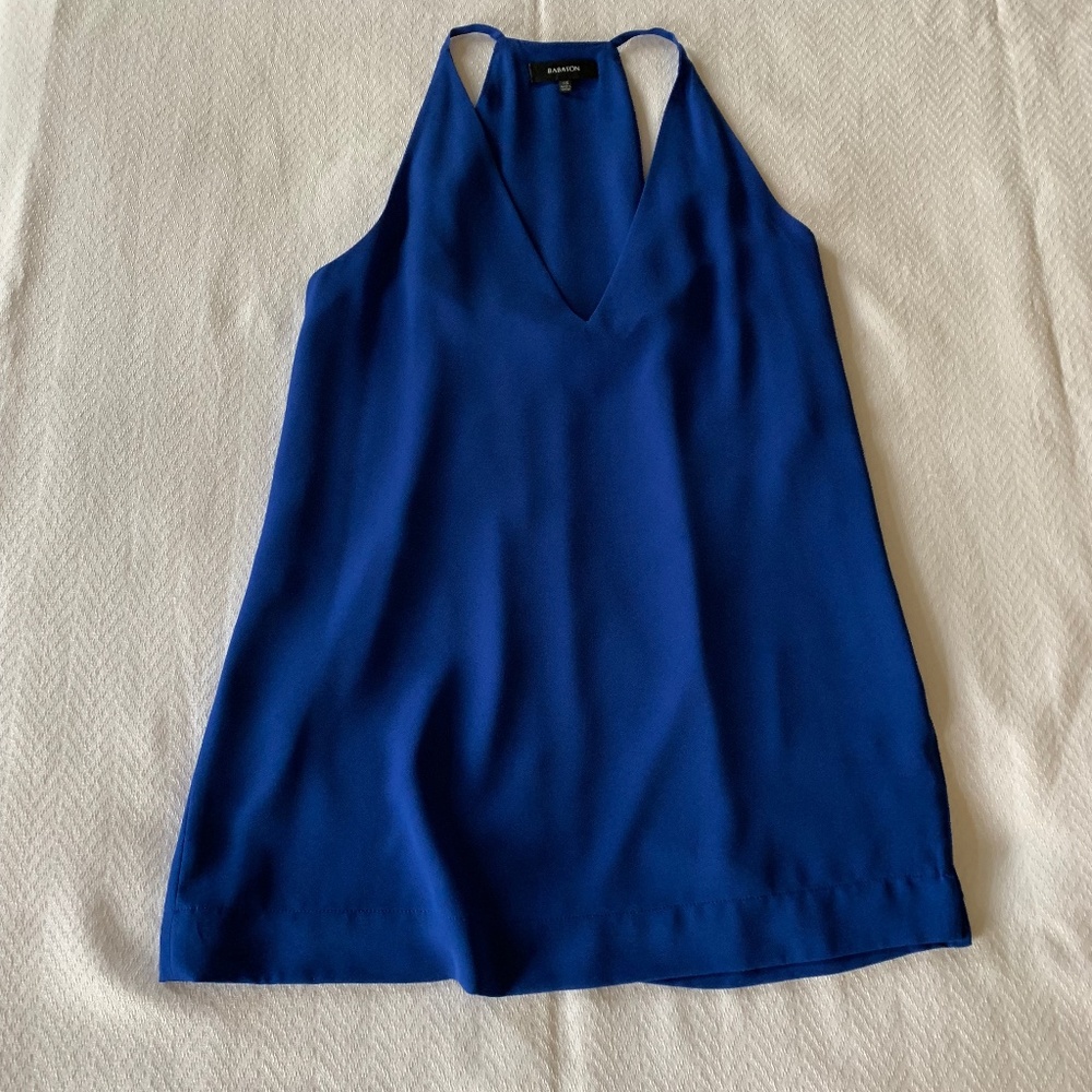 Babaton Morris Blouse/Tank Top, Bright Blue, XXS